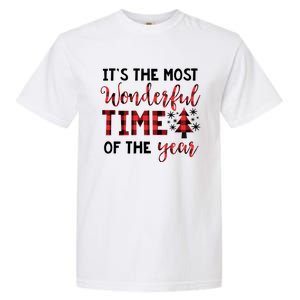 Christmas Meaningful Gift Most Wonderful Time Of The Year Gift Garment-Dyed Heavyweight T-Shirt