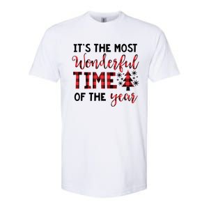 Christmas Meaningful Gift Most Wonderful Time Of The Year Gift Softstyle CVC T-Shirt