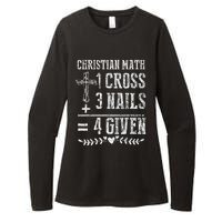 Christian Math God Worshiper Christ Follower Religion Womens CVC Long Sleeve Shirt