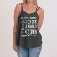 Christian Math God Worshiper Christ Follower Religion Women's Strappy Tank