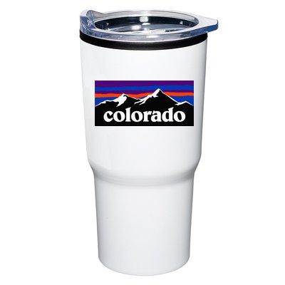 Colorado Mountains Graphic Design Tumbler