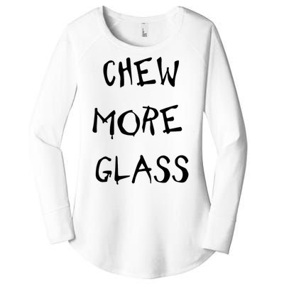 Chew More Glass Women's Perfect Tri Tunic Long Sleeve Shirt