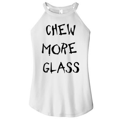 Chew More Glass Women's Perfect Tri Rocker Tank