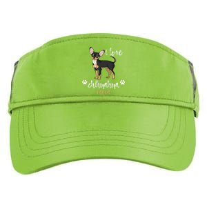 Chihuahua Mom Gifts Lover Adult Drive Performance Visor