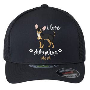 Chihuahua Mom Gifts Lover Flexfit Unipanel Trucker Cap