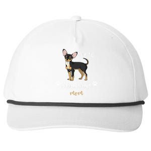 Chihuahua Mom Gifts Lover Snapback Five-Panel Rope Hat