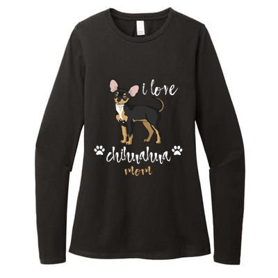 Chihuahua Mom Gifts Lover Womens CVC Long Sleeve Shirt