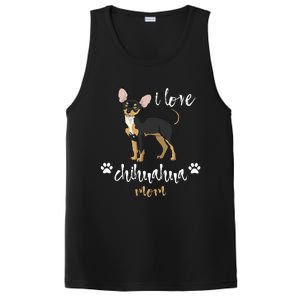 Chihuahua Mom Gifts Lover PosiCharge Competitor Tank