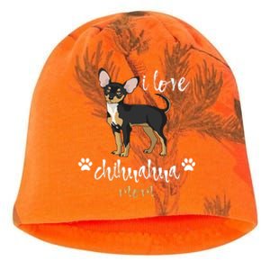 Chihuahua Mom Gifts Lover Kati - Camo Knit Beanie