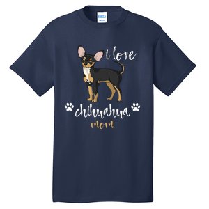 Chihuahua Mom Gifts Lover Tall T-Shirt