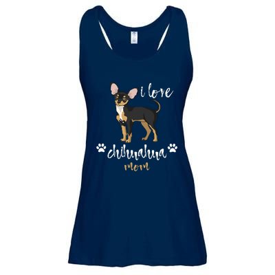 Chihuahua Mom Gifts Lover Ladies Essential Flowy Tank