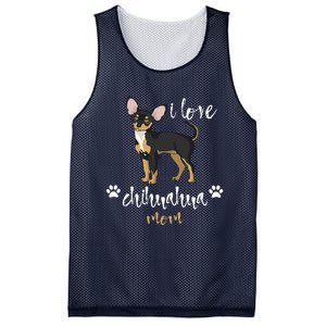 Chihuahua Mom Gifts Lover Mesh Reversible Basketball Jersey Tank