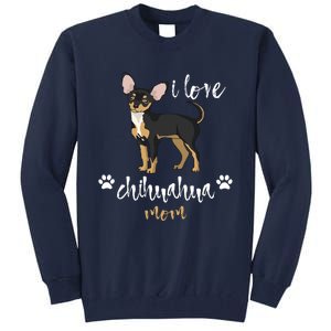 Chihuahua Mom Gifts Lover Tall Sweatshirt