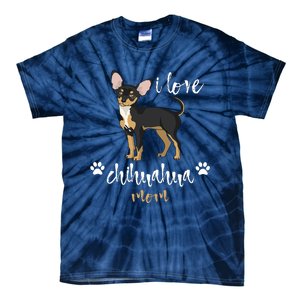 Chihuahua Mom Gifts Lover Tie-Dye T-Shirt