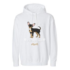 Chihuahua Mom Gifts Lover Garment-Dyed Fleece Hoodie