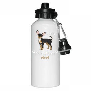 Chihuahua Mom Gifts Lover Aluminum Water Bottle