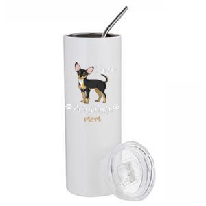 Chihuahua Mom Gifts Lover Stainless Steel Tumbler