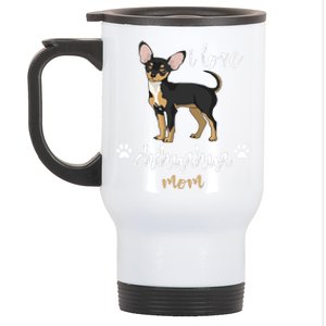 Chihuahua Mom Gifts Lover Stainless Steel Travel Mug