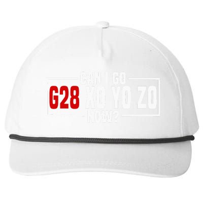 CNC Machinist G28 Code Reference Manufacturer Snapback Five-Panel Rope Hat