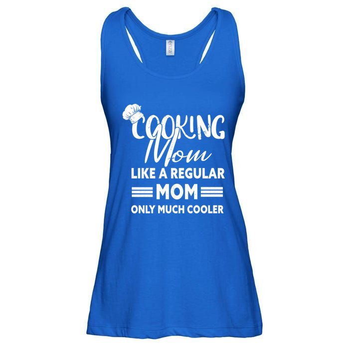 Cooking Mom Gift Cook Cooking Funny Chef Gift Ladies Essential Flowy Tank