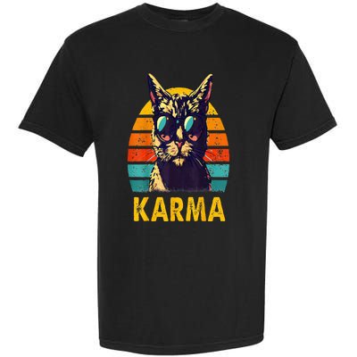 Cat Music Gifts For Teens Karma Garment-Dyed Heavyweight T-Shirt