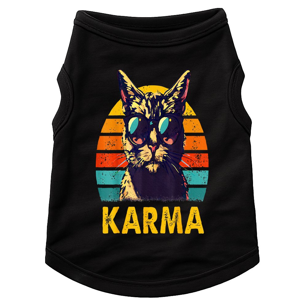 Cat Music Gifts For Teens Karma Doggie Tank