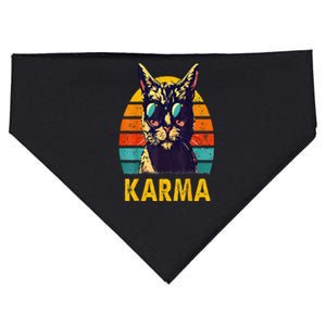 Cat Music Gifts For Teens Karma USA-Made Doggie Bandana