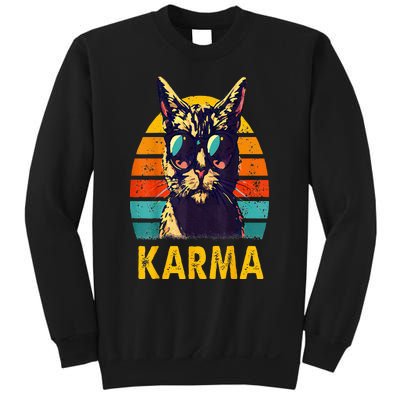 Cat Music Gifts For Teens Karma Sweatshirt