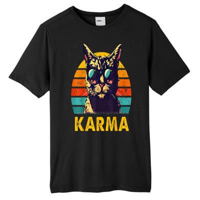 Cat Music Gifts For Teens Karma Tall Fusion ChromaSoft Performance T-Shirt