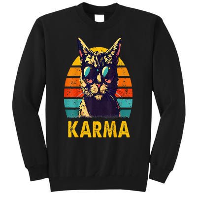 Cat Music Gifts For Teens Karma Tall Sweatshirt