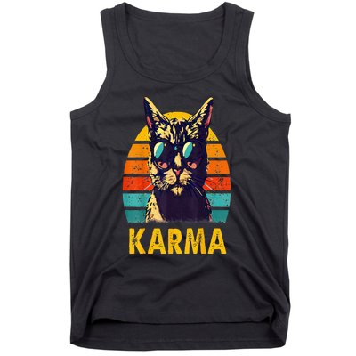 Cat Music Gifts For Teens Karma Tank Top