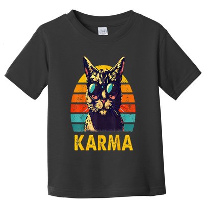 Cat Music Gifts For Teens Karma Toddler T-Shirt