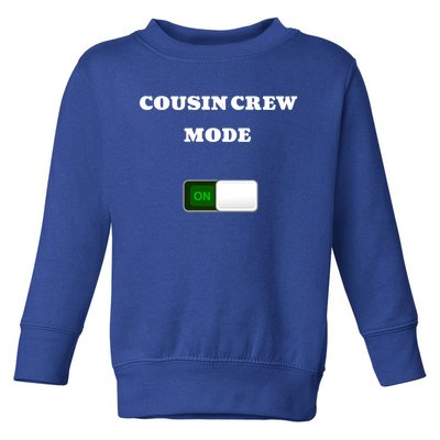 Cousins Matching Group Cousin Crew Gift Toddler Sweatshirt