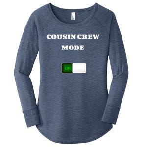 Cousins Matching Group Cousin Crew Gift Women's Perfect Tri Tunic Long Sleeve Shirt