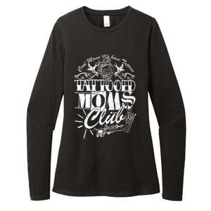 Cool Moms Have Tattoos Retro Tattooed Moms Club Womens CVC Long Sleeve Shirt