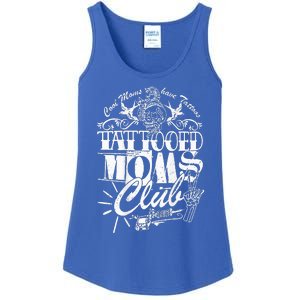 Cool Moms Have Tattoos Retro Tattooed Moms Club Ladies Essential Tank