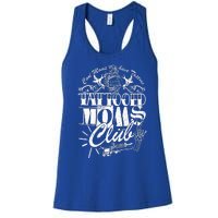 Cool Moms Have Tattoos Retro Tattooed Moms Club Women's Racerback Tank