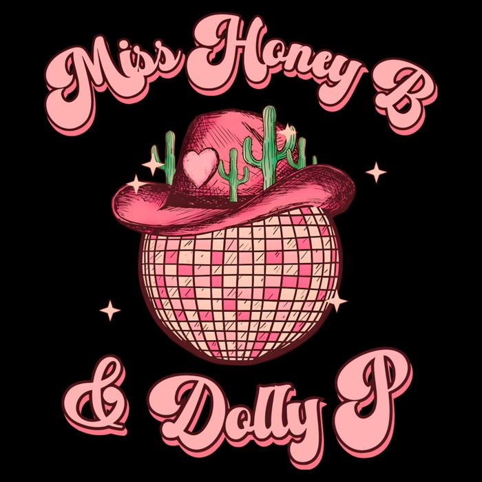 Cowboy Miss Honey B And Dolly P Queen B 16 in Basic Backpack