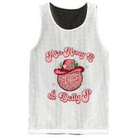Cowboy Miss Honey B And Dolly P Queen B Mesh Reversible Basketball Jersey Tank