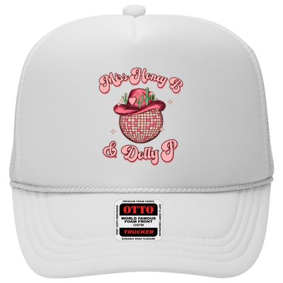 Cowboy Miss Honey B And Dolly P Queen B Trucker Hat