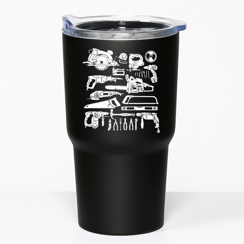 Carpenter Mechanic Handyman Woodworker Tumbler