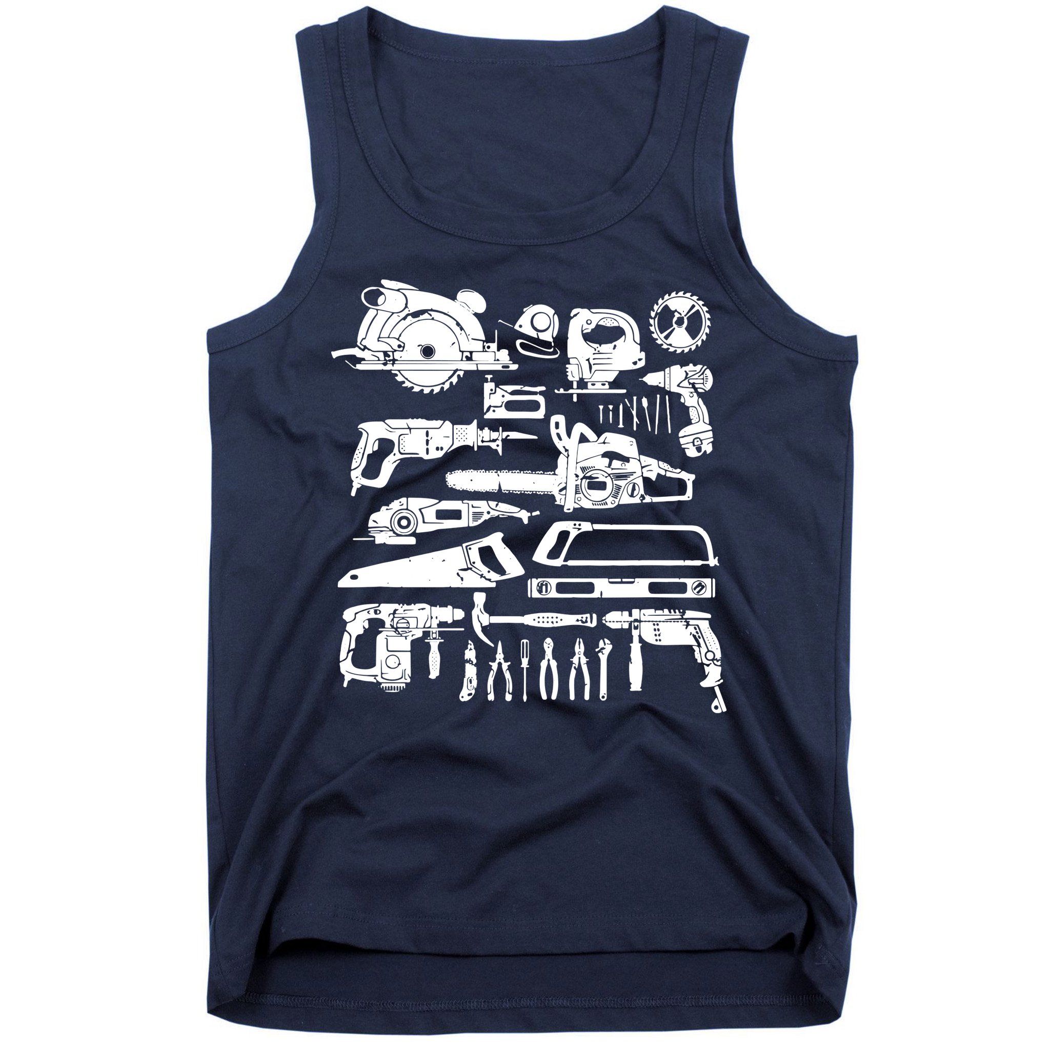 Carpenter Mechanic Handyman Woodworker Tank Top