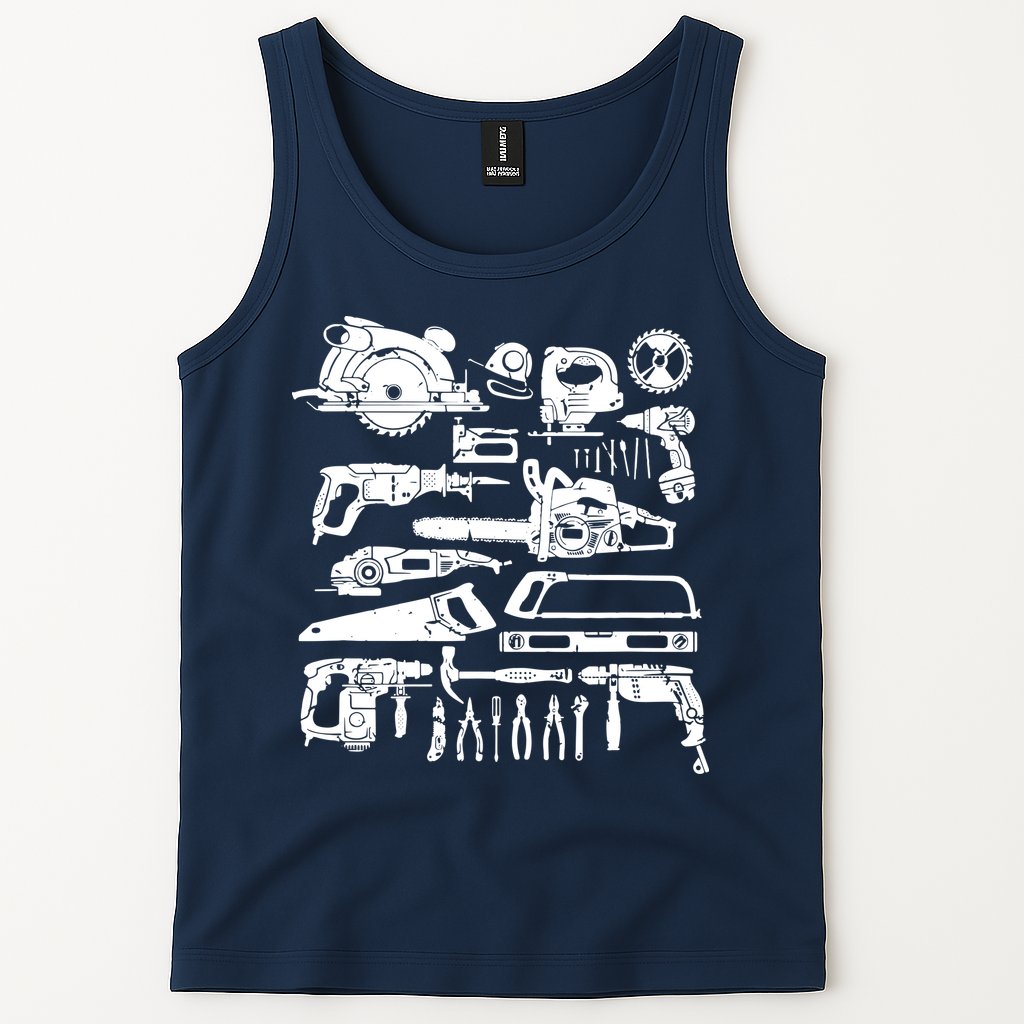 Carpenter Mechanic Handyman Woodworker Tank Top