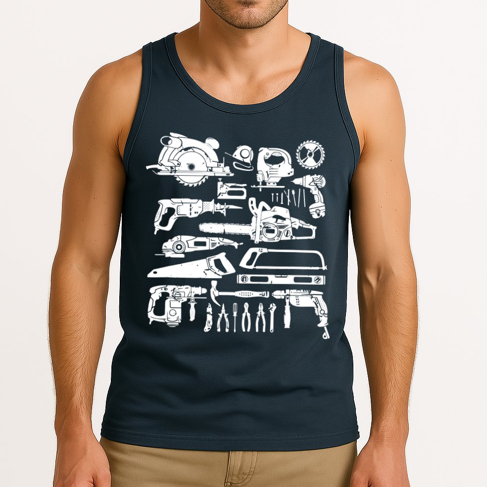 Carpenter Mechanic Handyman Woodworker Tank Top