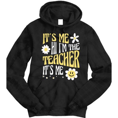 Caffeinated Medicated Hydrated Saying Nurse teacher Tie Dye Hoodie