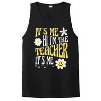 Caffeinated Medicated Hydrated Funny Saying Nurse Teacher PosiCharge Competitor Tank