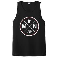 Classic Minnesota Hockey Mn Outline PosiCharge Competitor Tank