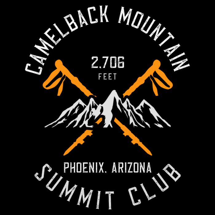 Camelback Mountain Hiking Phoenix Arizona Gift Women's Crop Top Tee