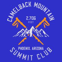 Camelback Mountain Hiking Phoenix Arizona Gift V-Neck T-Shirt