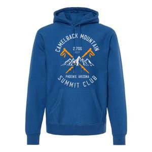 Camelback Mountain Hiking Phoenix Arizona Gift Premium Hoodie